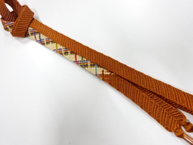 JAPANESE HAND-TIED OBIJIME CORD / UNUSED